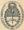 Sello con escudo nacional argentino, usado en 1813